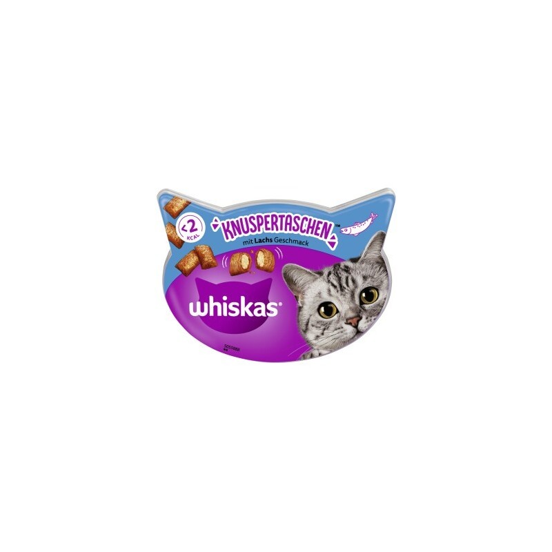Whiskas Knuspertaschen 8x60g Lachs