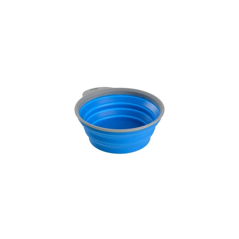 Dogs Creek Reise-Silikonnapf Trail blau 1 l