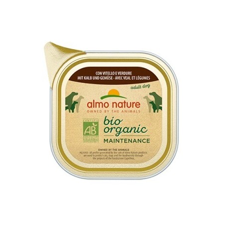Almo nature Bio Organic 32x100g Kalb & Gemüse