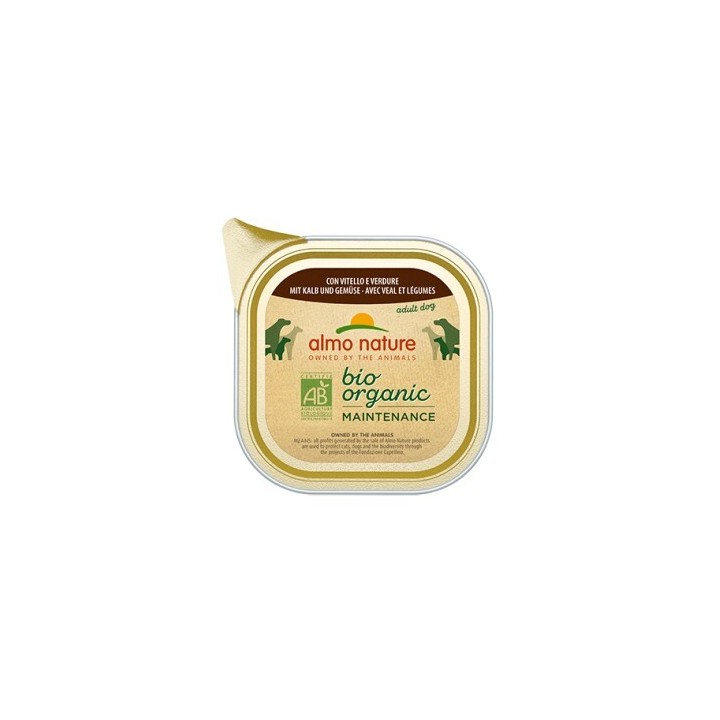 Almo nature Bio Organic 32x100g Kalb & Gemüse