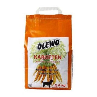 OLEWO Karotten Pellets für Hunde 5 kg