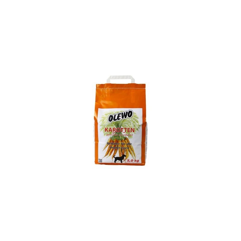 OLEWO Karotten Pellets für Hunde 5 kg