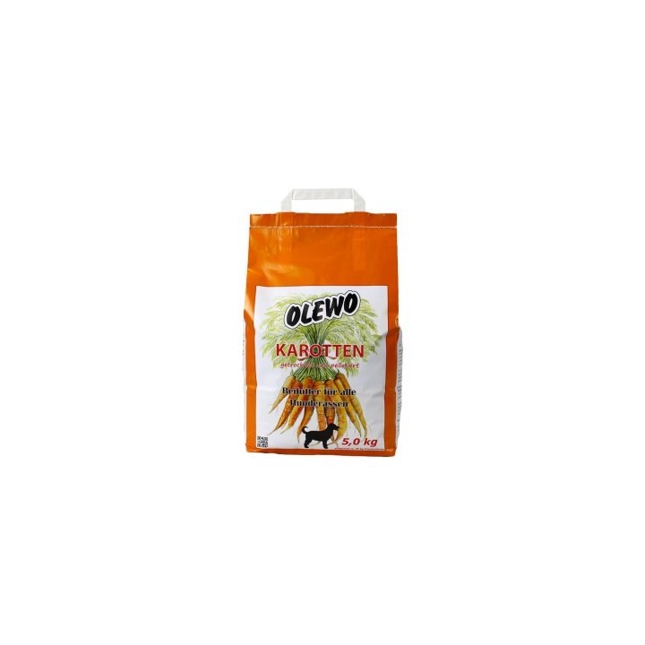 OLEWO Karotten Pellets für Hunde 5 kg