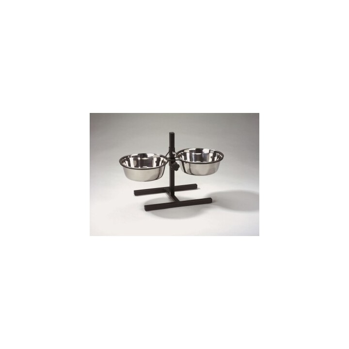 Josty Doppelständer mit 2 Näpfen 2.8 l