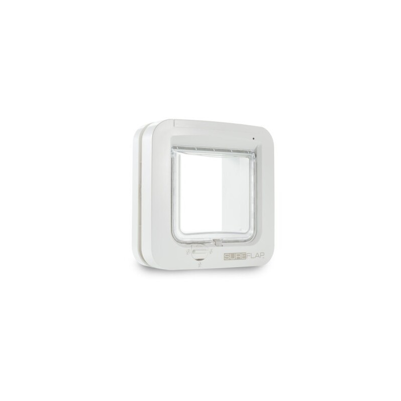 SureFlap Mikrochipgesteuerte Katzenklappe weiß