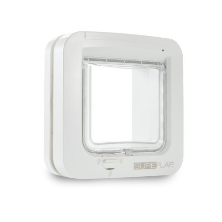 SureFlap Mikrochipgesteuerte Katzenklappe weiß