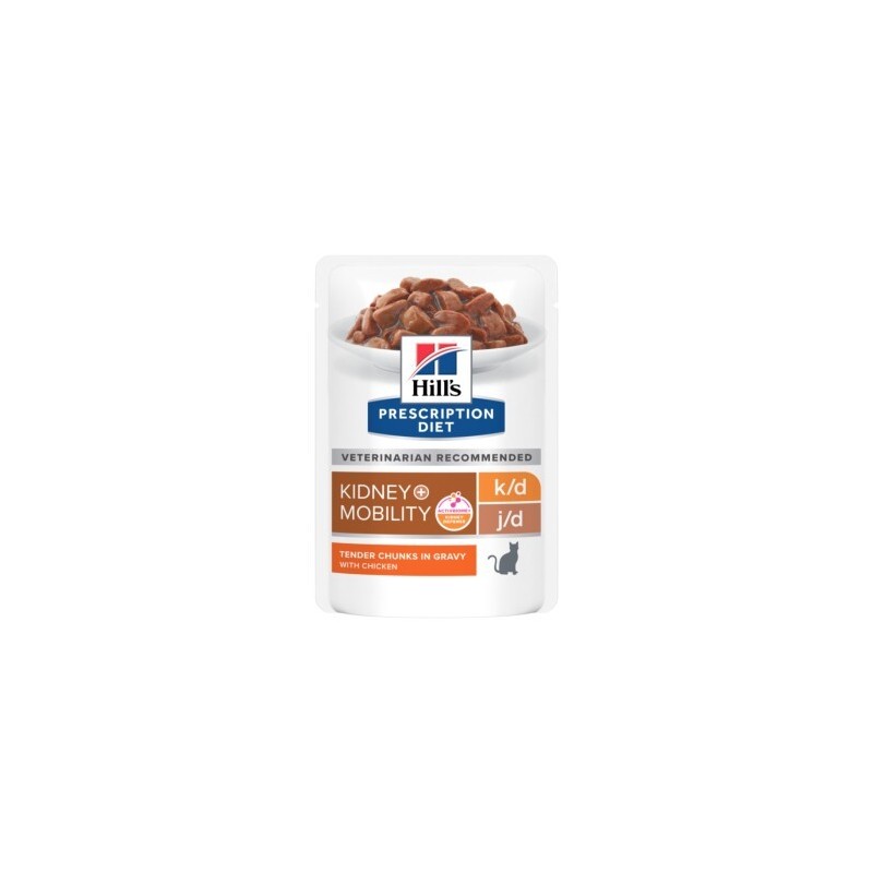 Hill's Prescription Diet k/d + Mobility Feline mit Huhn 12x85 g