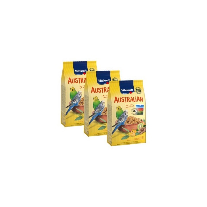 Vitakraft Heimatfutter Australian Sittich 3x800 g