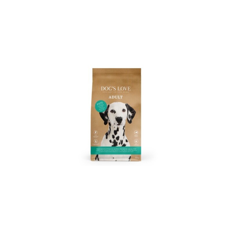DOG'S LOVE Adult Ente 2x12 kg
