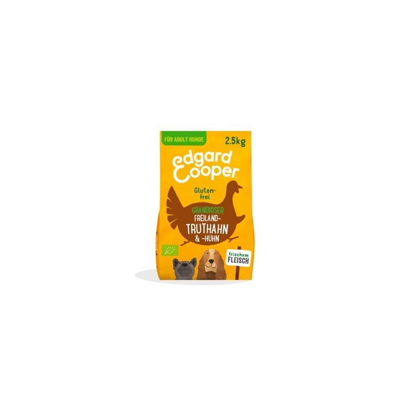 Edgard & Cooper Bio Adult Grandioser Freilandtruthahn und -Huhn 2.5 kg