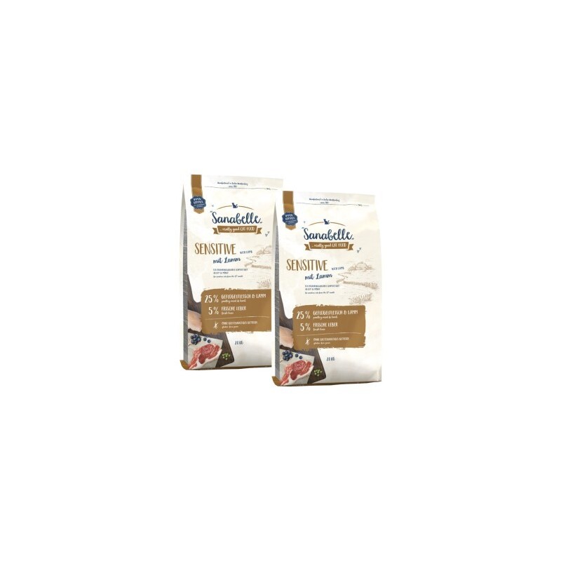 Sanabelle Sensitive Lamm 2x2 kg