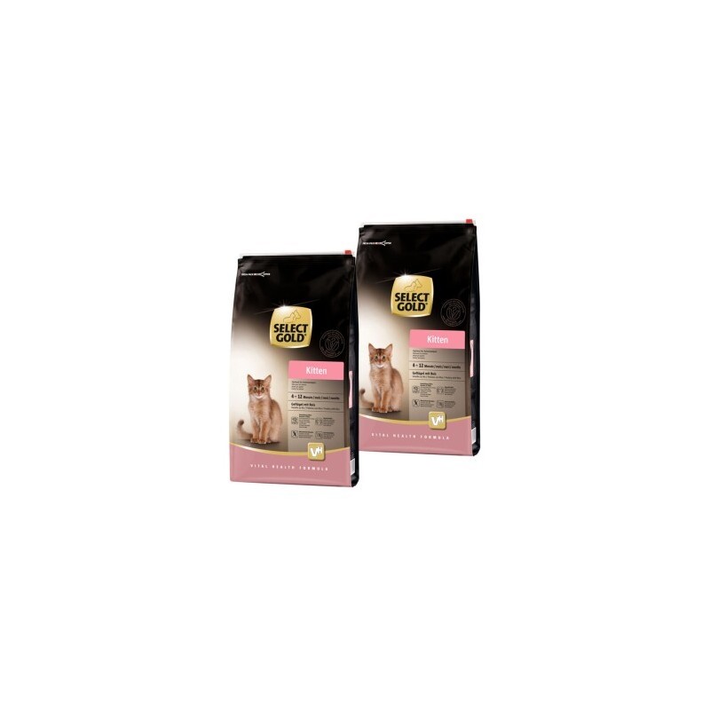 SELECT GOLD Kitten Geflügel mit Reis 2x10 kg