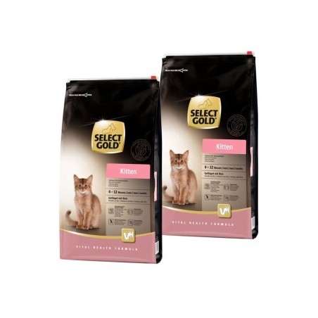 SELECT GOLD Kitten Geflügel mit Reis 2x10 kg
