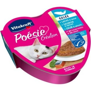 Vitakraft Poésie®Création Lachs und Spinat 15x85 g