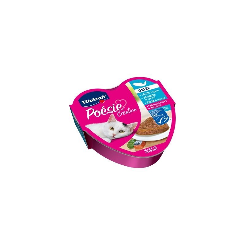 Vitakraft Poésie®Création Lachs und Spinat 15x85 g