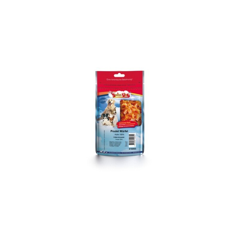 SwissDog Poulet Würfel 600g