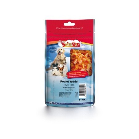 SwissDog Poulet Würfel 600g