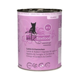 Catz finefood Nassfutter Katze Classic Adult No. 11 Lamm und Kaninchen 6x400 g