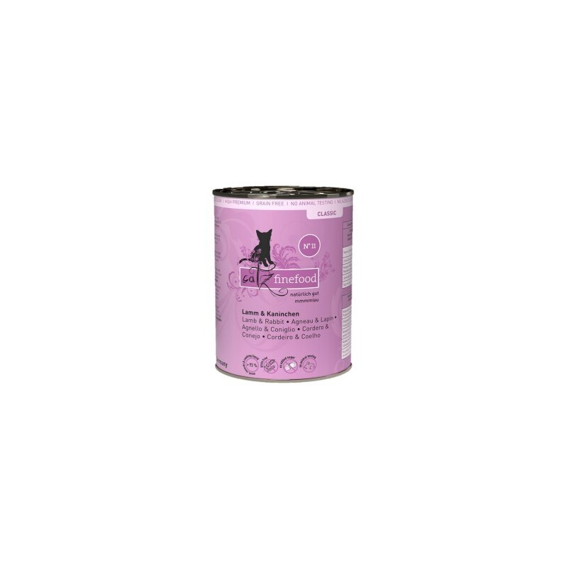 Catz finefood Nassfutter Katze Classic Adult No. 11 Lamm und Kaninchen 6x400 g