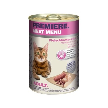 PREMIERE Meat Menu Adult Fleischkomposition 6x400 g