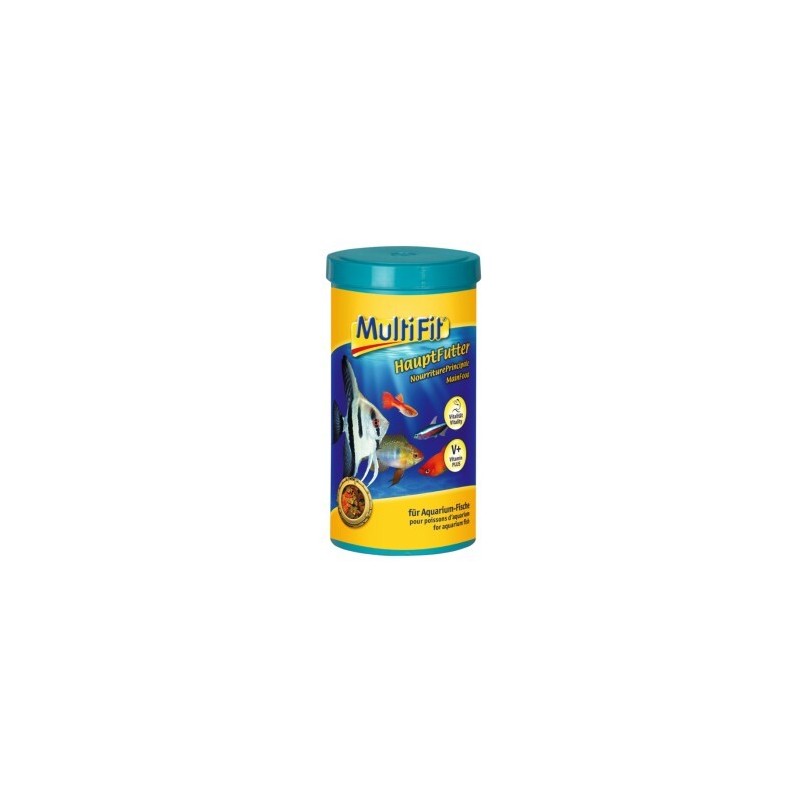 MultiFit Hauptfutter für Aquarienfische 1 l