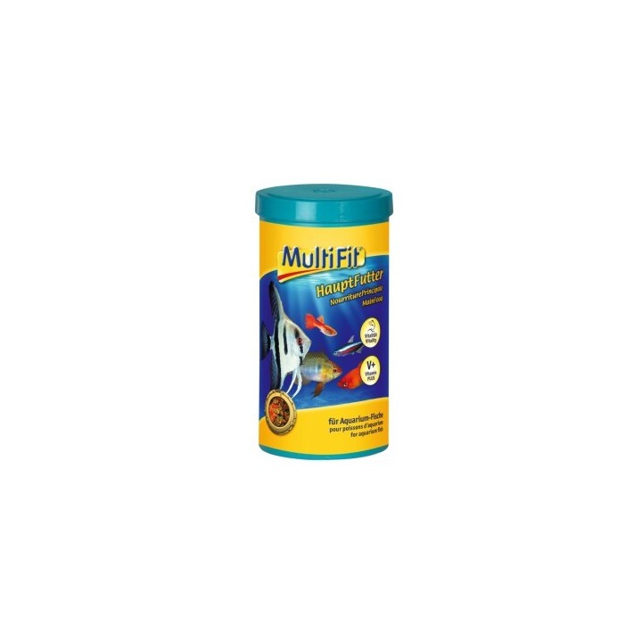 MultiFit Hauptfutter für Aquarienfische 1 l