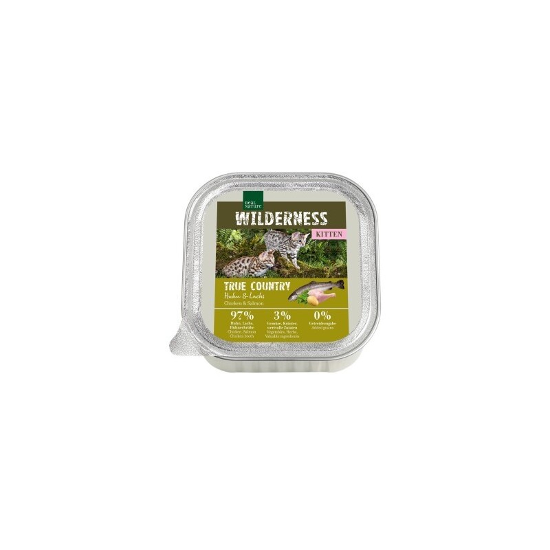 REAL NATURE WILDERNESS Kitten 16x100g True Country Huhn & Lachs