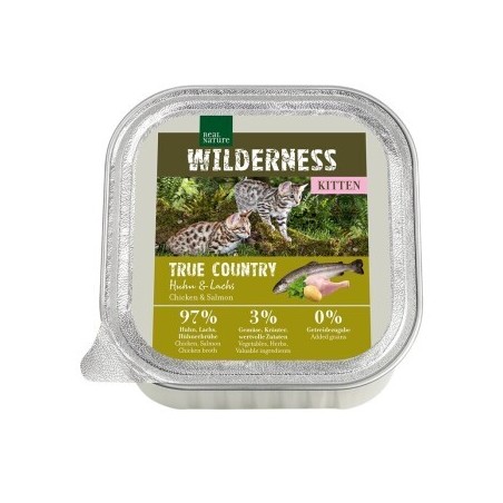 REAL NATURE WILDERNESS Kitten 16x100g True Country Huhn & Lachs