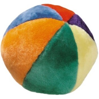 Josty Plüschball gross, Ø 16cm, multicolor