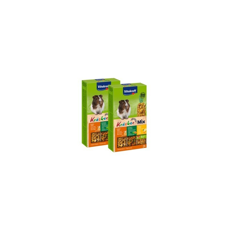 Vitakraft Kräcker Trio Citrus-Gemüse-Honig 2x3 Stück