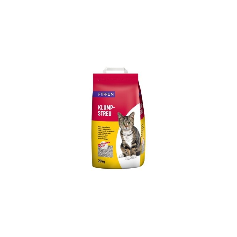 FIT+FUN Katzenstreu klumpend 20 kg