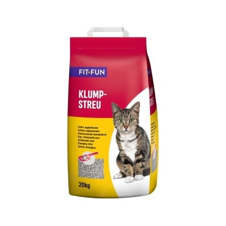 FIT+FUN Katzenstreu klumpend 20 kg