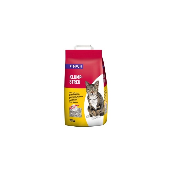 FIT+FUN Katzenstreu klumpend 20 kg