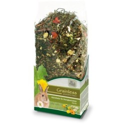 JR Farm Grainless Herbs Zwergkaninchen 3x400 g