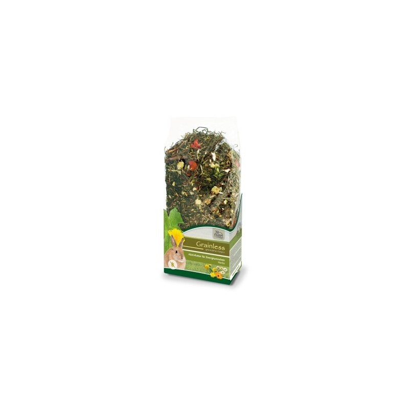 JR Farm Grainless Herbs Zwergkaninchen 3x400 g