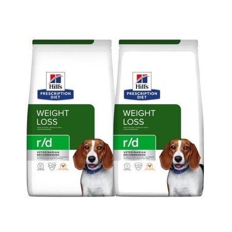 Hill's Prescription Diet Weight Reduction r/d mit Huhn 2x10 kg