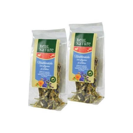 REAL NATURE Knabbersticks 2x50g Kräuter