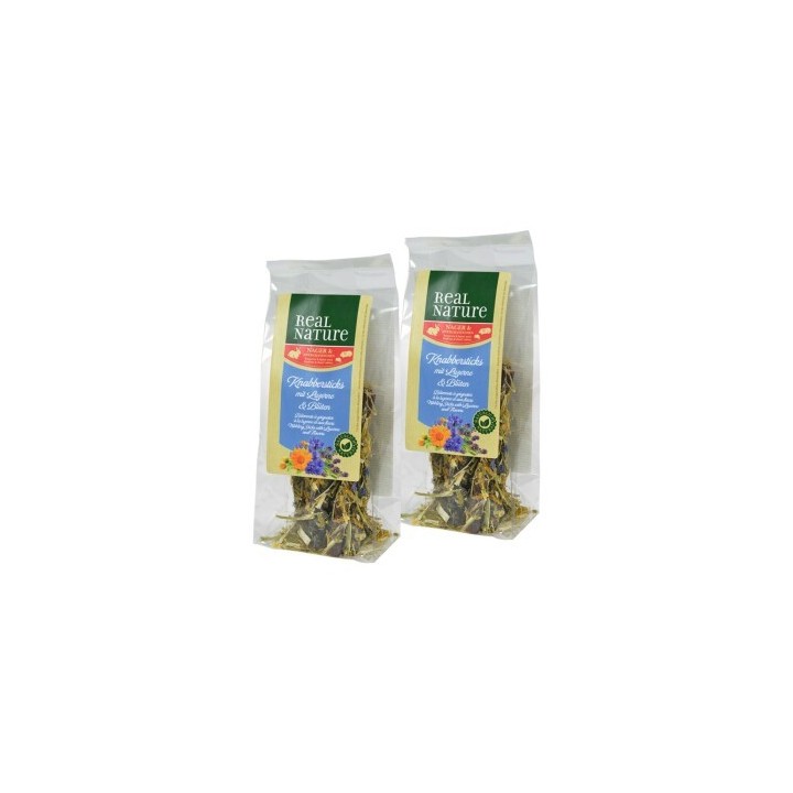 REAL NATURE Knabbersticks 2x50g Kräuter