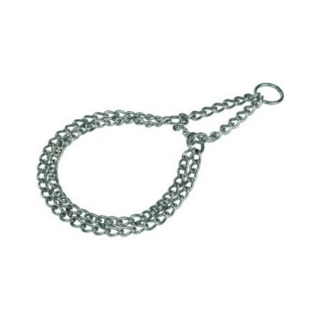 AniOne Kettenhalsband Stahl verchromt