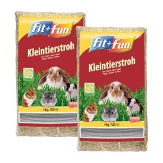 FIT+FUN Kleintierstroh 2x4 kg