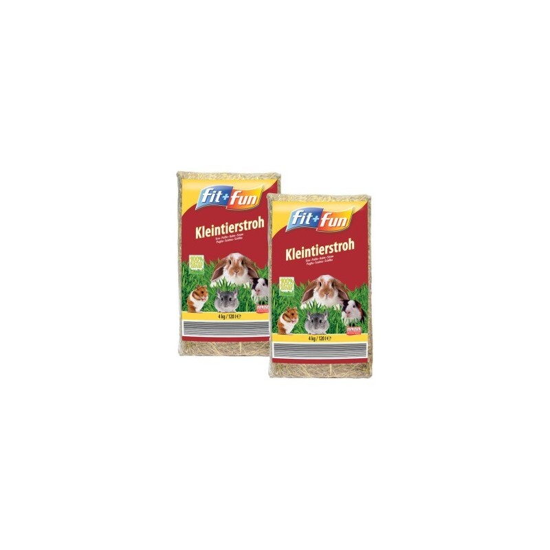 FIT+FUN Kleintierstroh 2x4 kg