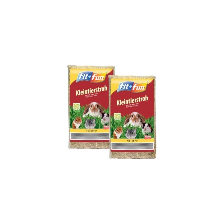 FIT+FUN Kleintierstroh 2x4 kg