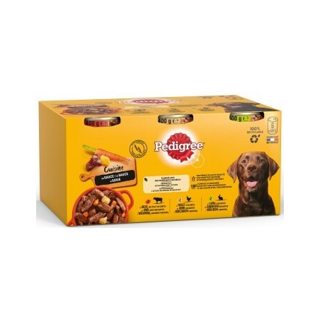 Pedigree PED Rind, Huhn, Kaninchen 6x400g