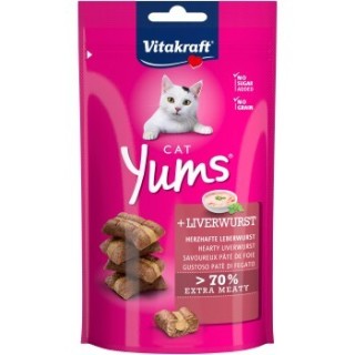 Vitakraft Cat Yums Leberwurst 9x40 g