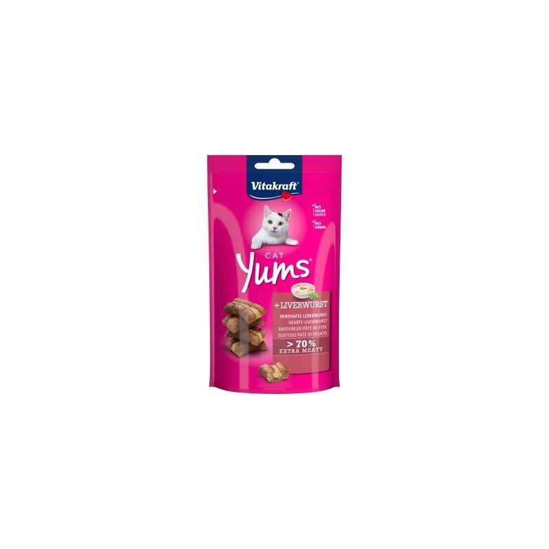 Vitakraft Cat Yums Leberwurst 9x40 g