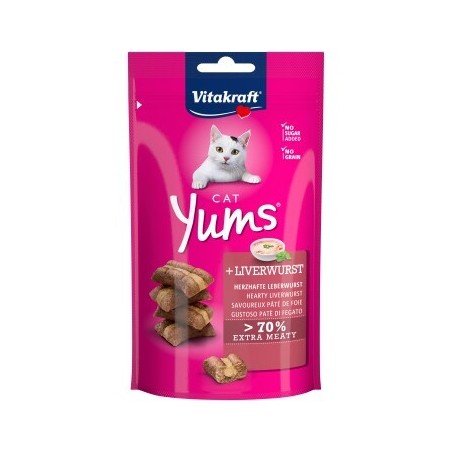 Vitakraft Cat Yums Leberwurst 9x40 g
