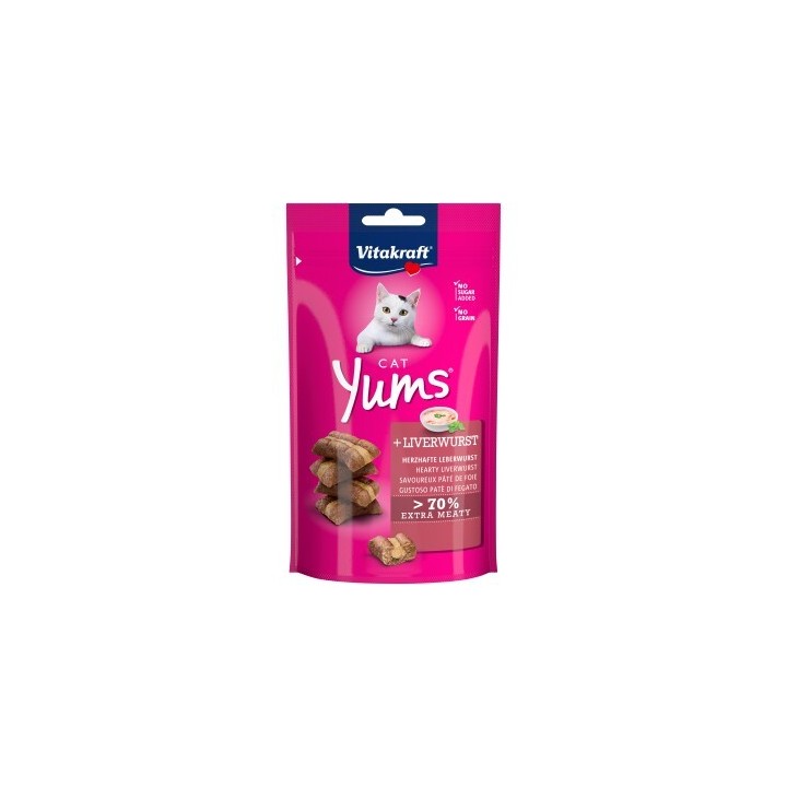 Vitakraft Cat Yums Leberwurst 9x40 g