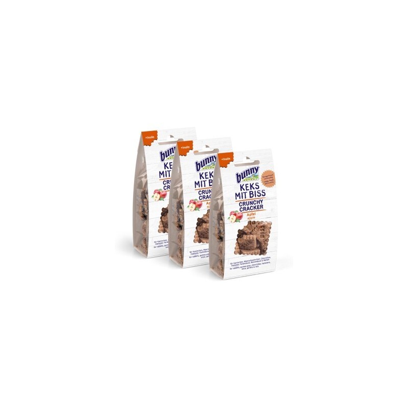 Bunny Keks mit Biss Apfel 3x50 g