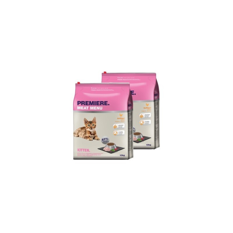 PREMIERE Kitten Geflügel 2x10 kg