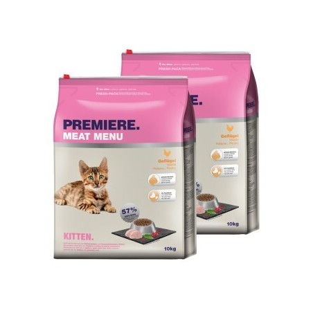 PREMIERE Kitten Geflügel 2x10 kg